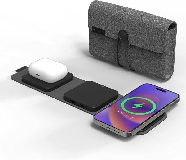 Magnetic Wireless Charging Station, Multiple Devices